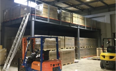 高い保管能力の倉庫