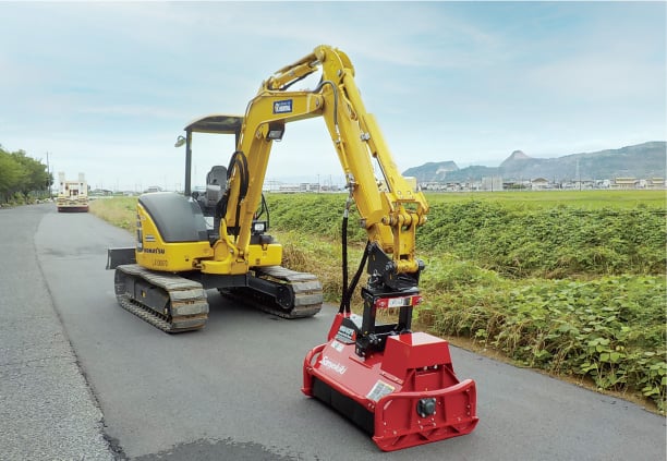 ショベル用 ハンマーナイフモア　902PS