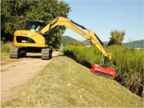 ショベル用 ハンマーナイフモア　902PS